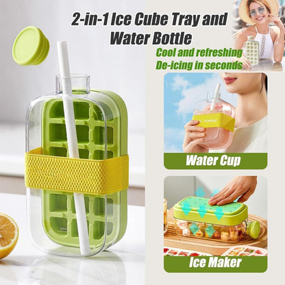 Mini Ice Maker Water Bottle