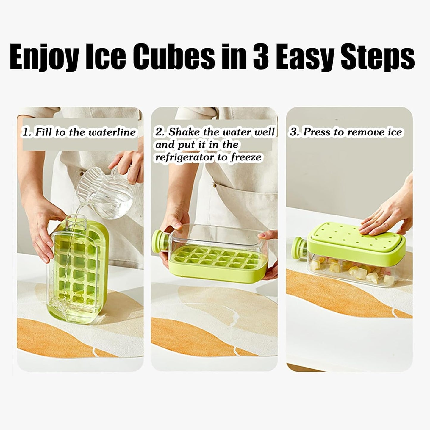 Mini Ice Maker Water Bottle